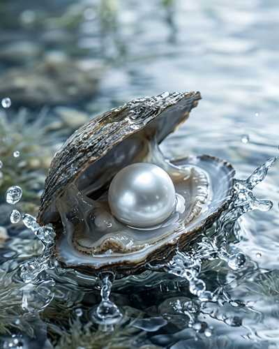 Silver White Pearl